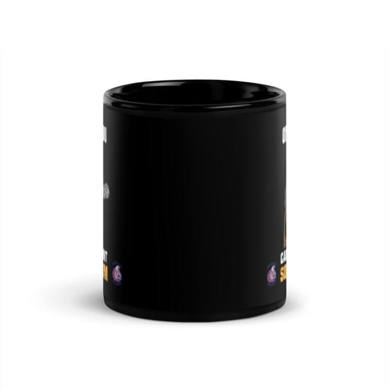 Only You Can Prevent Socialism Black Glossy Mug - Image 3