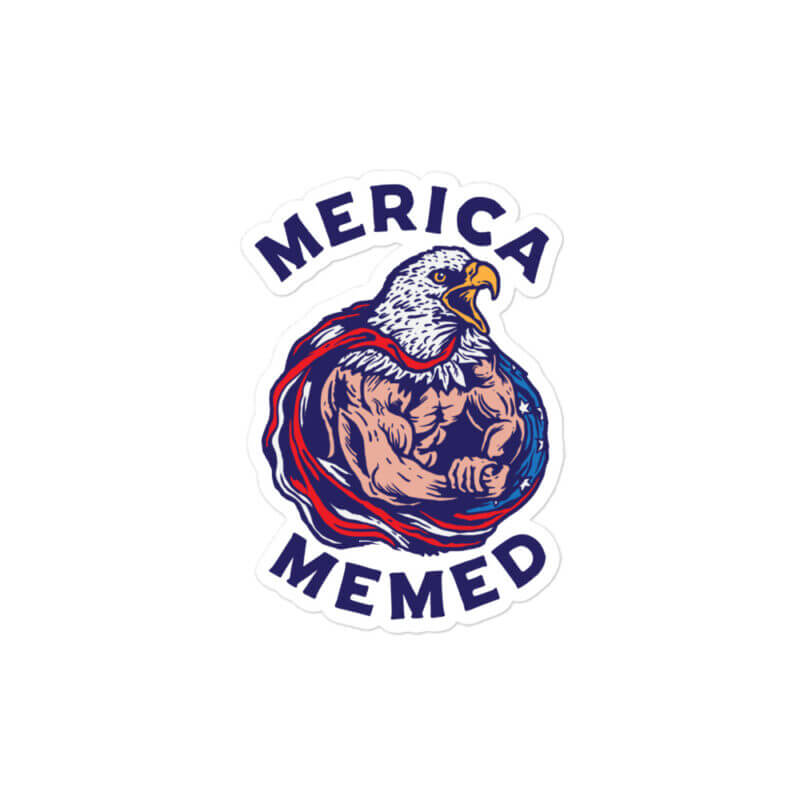 Merica Memed stickers - Image 2