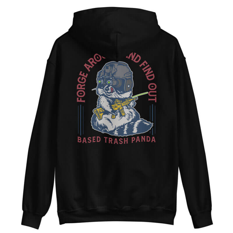 Forge Around & Find Out Unisex Hoodie - Image 3