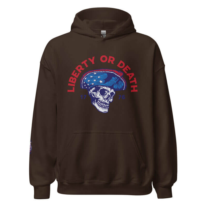 Liberty Or Death Unisex Hoodie - Image 11