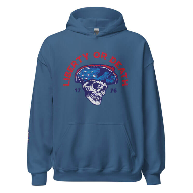 Liberty Or Death Unisex Hoodie - Image 20