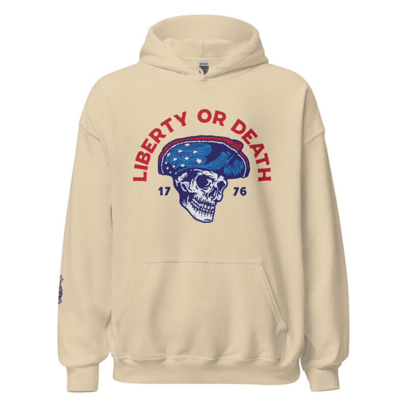 Liberty Or Death Unisex Hoodie - Image 37