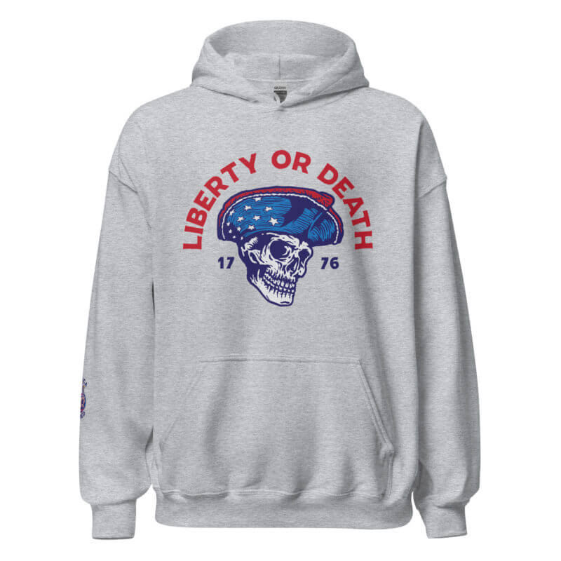 Liberty Or Death Unisex Hoodie - Image 31