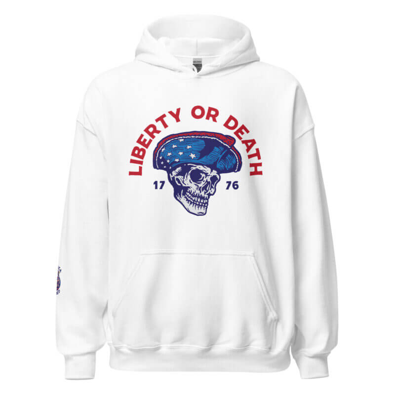 Liberty Or Death Unisex Hoodie - Image 43